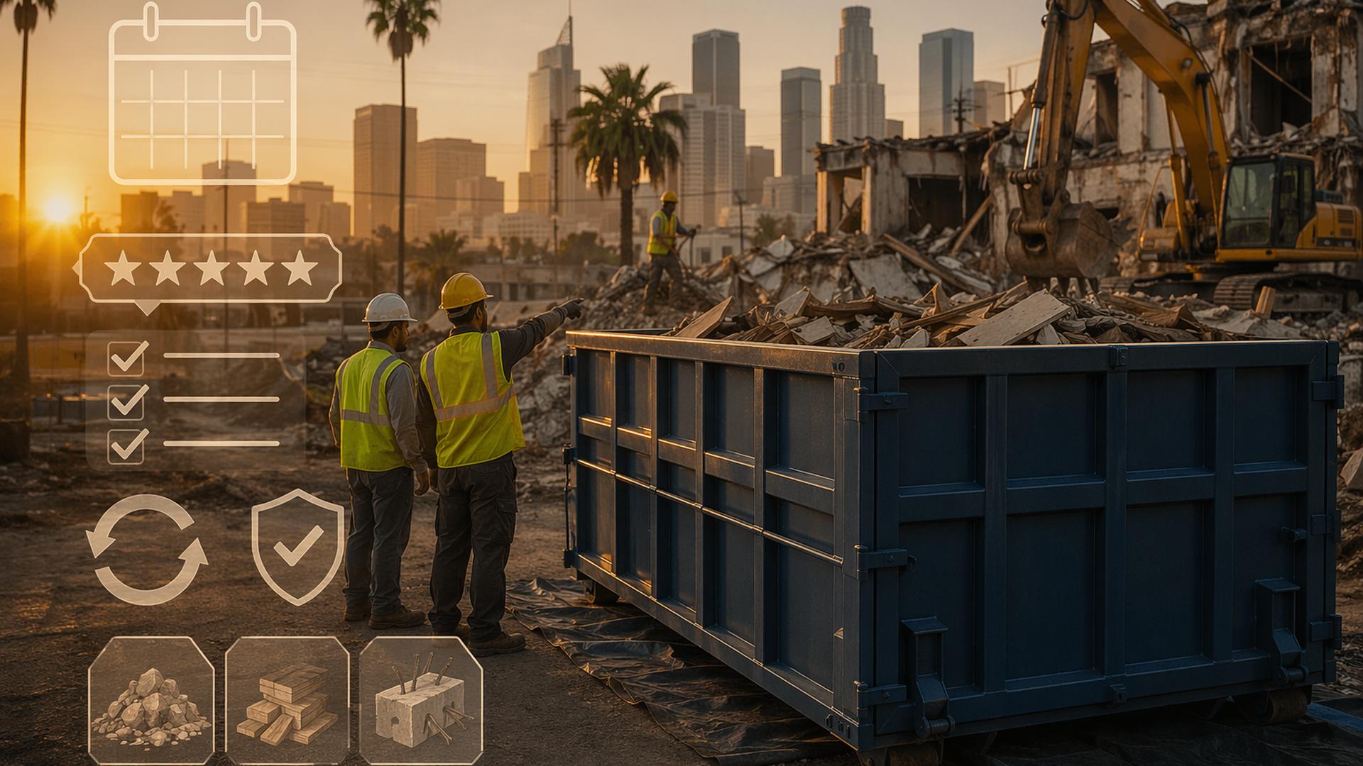 6 Top Los Angeles Roll Off Dumpster Rental Commercial Professional Services Companies